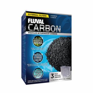 Fluval Carbon Wkład z węglem 3x100g - do filtrów Fluval